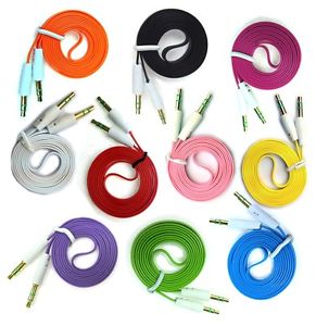 AUX 3.5mm Stereo cable Flat cable Style