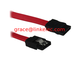 China Duraflex protective jacket Internal Computer Cables SATA ATA CABLE,SATA 7Pin with latch supplier
