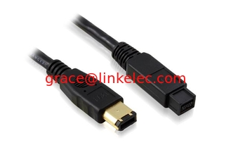 China Firewire 800 IEEE Cable 1394B 9 Pin to 6 Pin 3m for Apple computer and other PCs supplier