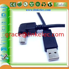 China Premium USB AM TO BM ,Angle AM TO BM Cable supplier