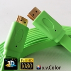 colorful HDMI FLAT CABLE FOR PS3.XBOX,Computer, HDTV,DVD,Projector with best price