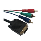 gold plated VGA to 3RCA AV Audio Video M/M Cable, vga 3rca cable