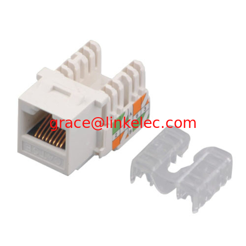 100 Piece Cat6 RJ45 Ethernet Inline Jack Coupler Keystone Latch Female to Female