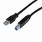Super Speed Black USB3.0 AM to BM Cable 1.5M supplier