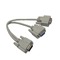 UL Certificated VGA Y Splitter Cable Split 1 VGA to 2VGA,VGA Y extension cable supplier