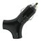 Y shape style Dual USB 2port Car Charger Adapter for The New iPad 3 2 iPhone 5 Black supplier