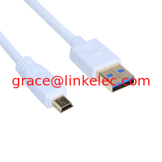 China USB3.0 AM to mini 10pin USB cable 1.5M White,blue.black supplier