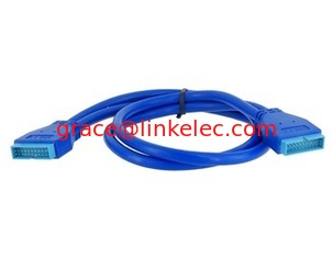 China USB3.0 Extension Cable Motherboard 20-pin M/M supplier