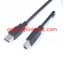 China High speed USB 3.0 AM to BM Data Cable ,USB3.0 printer cable supplier