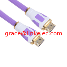 China High Quality Dual Color HDMI Cable for TV Support 3D 1080P,1.4V HDMI supplier