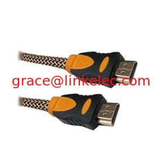 China HD2160P 24k dual color HDMI Cable 3D high speed hdmi cable with ethernet supplier
