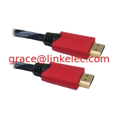 China High speed dual color hdmi cable with ethernet with dual ferrites forXBOX,PS3, HDTV,DVD supplier