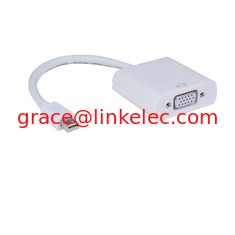 China Factory supply mini dp to VGA adapter in white color support 1080p supplier
