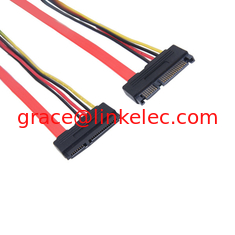 China Special Price premium SATA Cable 22P Male to Female Power Cable for HDD supplier