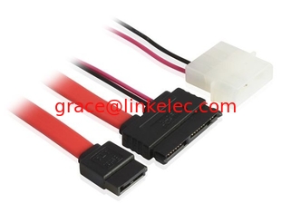 China Supply SATA+Power Cable for computer 7+9pin,serial ATA 7+9 patch cord cable supplier