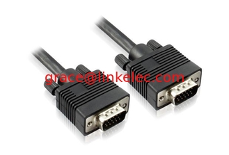China VGA Male to Male 5 Metre Black Cable for PC Laptop to TFT Monitor LCD TV Lead supplier
