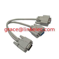 China UL Certificated VGA Y Splitter Cable Split 1 VGA to 2VGA,VGA Y extension cable supplier