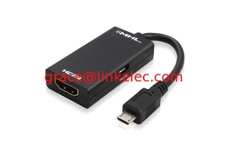 China HDMI TO Micro USB converter for samsung galaxy note 3 note 2 s4 s3 supplier