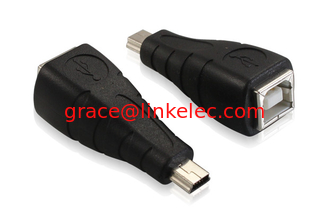 China high speed USB2.0 AM to mini B adapter for charger from chinese factory supplier