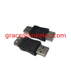 China USB AM to AF Adapter for Computers (Black) easy for installation supplier