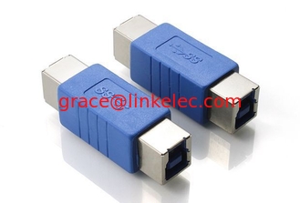 China Smart blue USB3.0 BF TO BF Adapter,wireless adapters,power supply adapter supplier