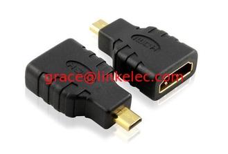 China Micro HDMI adapter,micro HDMI male to HDMI A type female supplier