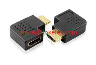 China Gold Premium Adapter,up angle hdmi male to female adapter converter supplier