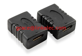 China mini HDMI,hdmi C type adapter,mini hdmi female to female adapter supplier