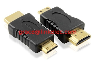 China HDMI M TO MINI M Adapter,HDMI AM TO C TYPE Male adapter for digital cameras supplier