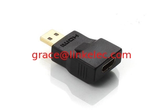 China HDMI D type adapter,Micro HDMI male to female/M TO F adapter for HDTV,monitors supplier