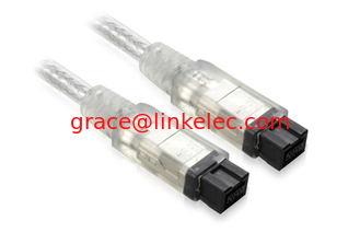 China Chinese supplier Firewire 800 IEEE 1394B 9 Pin to 9 Pin Cable Lead 3m supplier