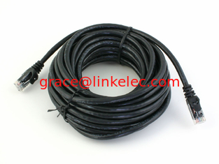 China 25 foot CAT5E support signal bandwidths up to 350 MHz ,Patch cord cable supplier