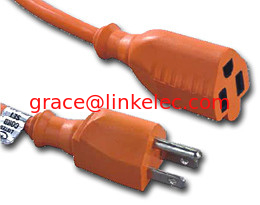 China UL America power cord 18 AWG Universal Power Cord cable, IEC320C13 to NEMA 515P supplier