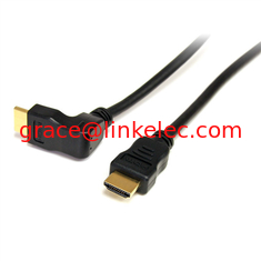 China 6 ft 90° Down Angled High Speed HDMI Cable up angled HDMI monitor cable supplier