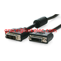 China 6 ft DVI-D Single Link Monitor Extension Cable M/F supports resolutions of up to 1920x1200 supplier