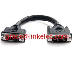 China 6in DVI-I Dual Link Digital Analog Port Saver Extension Cable M/F supplier