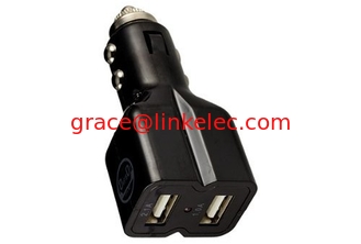 China CoverBot DUAL USB 3.1A 15w High Output Car Charger black with Heavy Duty Socket Connector supplier