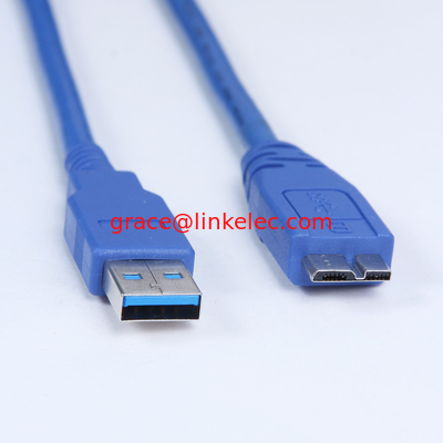 High Speed USB3.0 TO Micro USB Printer Cables USB 3.0 B Male to B Female Cable USB cable B supplier