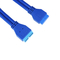 USB3.0 main board 20pin male to female cable USB3.0 20pin Motherboard Extension Cable supplier