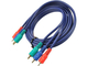 3RCA male to 3RCA male cable with golden plated supplier