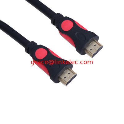 dual color molding hdmi cable with ethernet Ferrite core Supports 3D, Audio Return Channel supplier