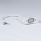 Factory supply mini dp to VGA adapter in white color support 1080p supplier