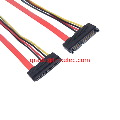 Special Price premium SATA Cable 22P Male to Female Power Cable for HDD supplier