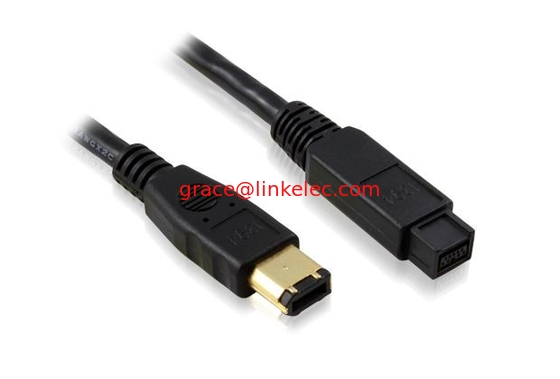 Firewire 800 IEEE Cable 1394B 9 Pin to 6 Pin 3m for Apple computer and other PCs supplier