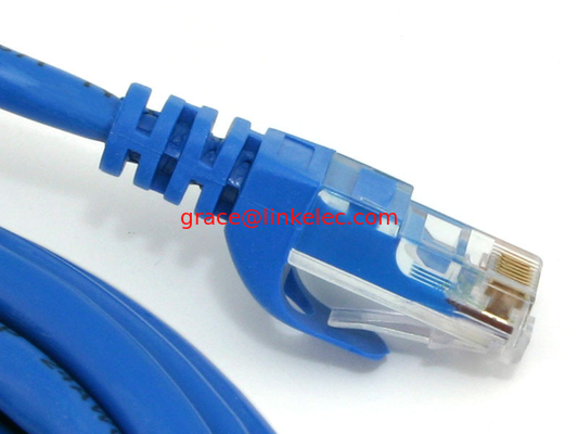 25 foot Cat-5e Patch Cables Stranded Conductors, Snag-resistant RJ-45 Connect supplier