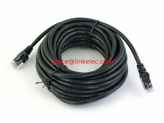 25 foot Cat-5e Patch Cables Stranded Conductors, Snag-resistant RJ-45 Connect supplier