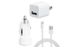 USB AC Wall Charger and Car Charger+Data Cable for Apple iPod Touch iPhone4 4S 4G white supplier