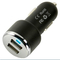 5V 2.1A Dual USB car Charger For iPhone 5 iPhone 4S 4 Black hot selling supplier