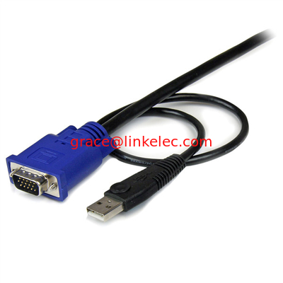 USB VGA 2in1 KVM Cable for any computer equipped with a USB Keyboard and Mouse supplier