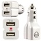 CoverBot DUAL USB 3.1A 15w High Output Car Charger WHITE with Heavy Duty Socket Connector supplier